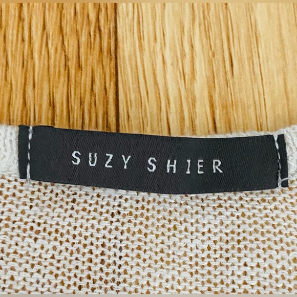 SUZY SHIER women’s white top size small - Picture 5 of 6